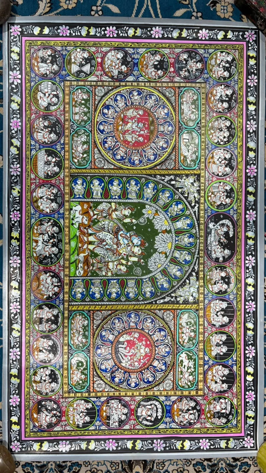 Supplied photograph 1 of Radha - Krishna - Green Grove